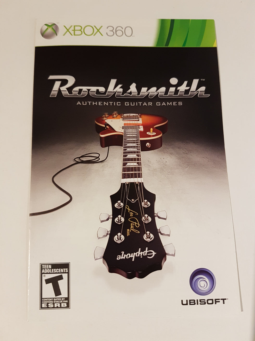 Rocksmith [manuel] - Microsoft Xbox 360