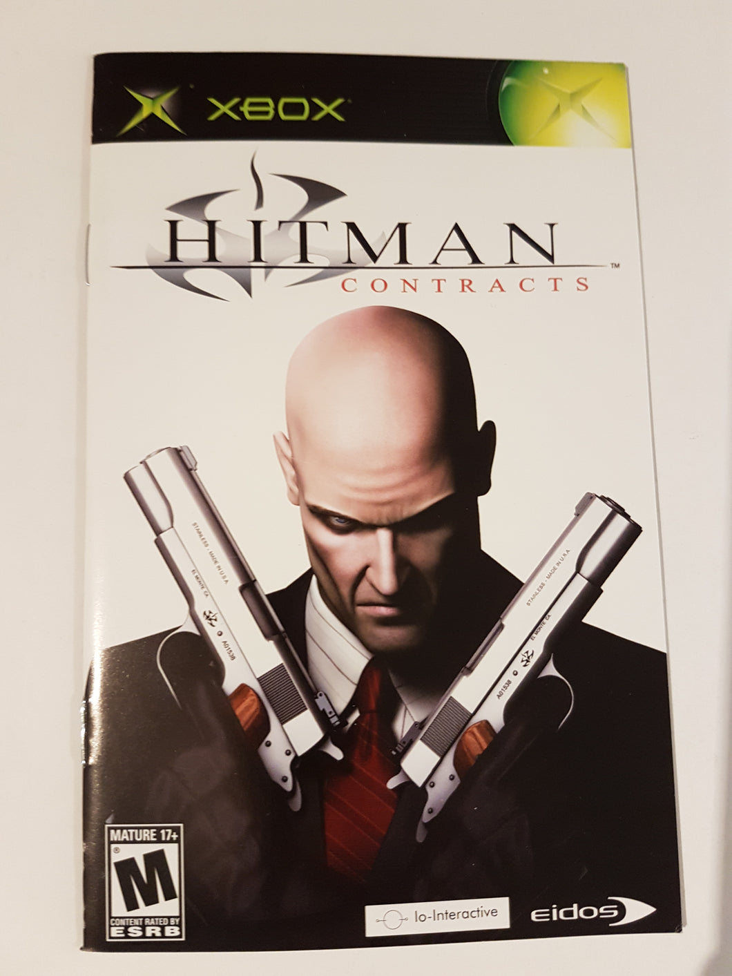 Hitman Contracts [manual] - Microsoft Xbox
