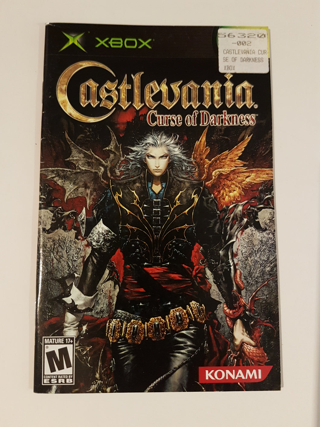 Castlevania Curse of Darkness [manual] - Microsoft Xbox
