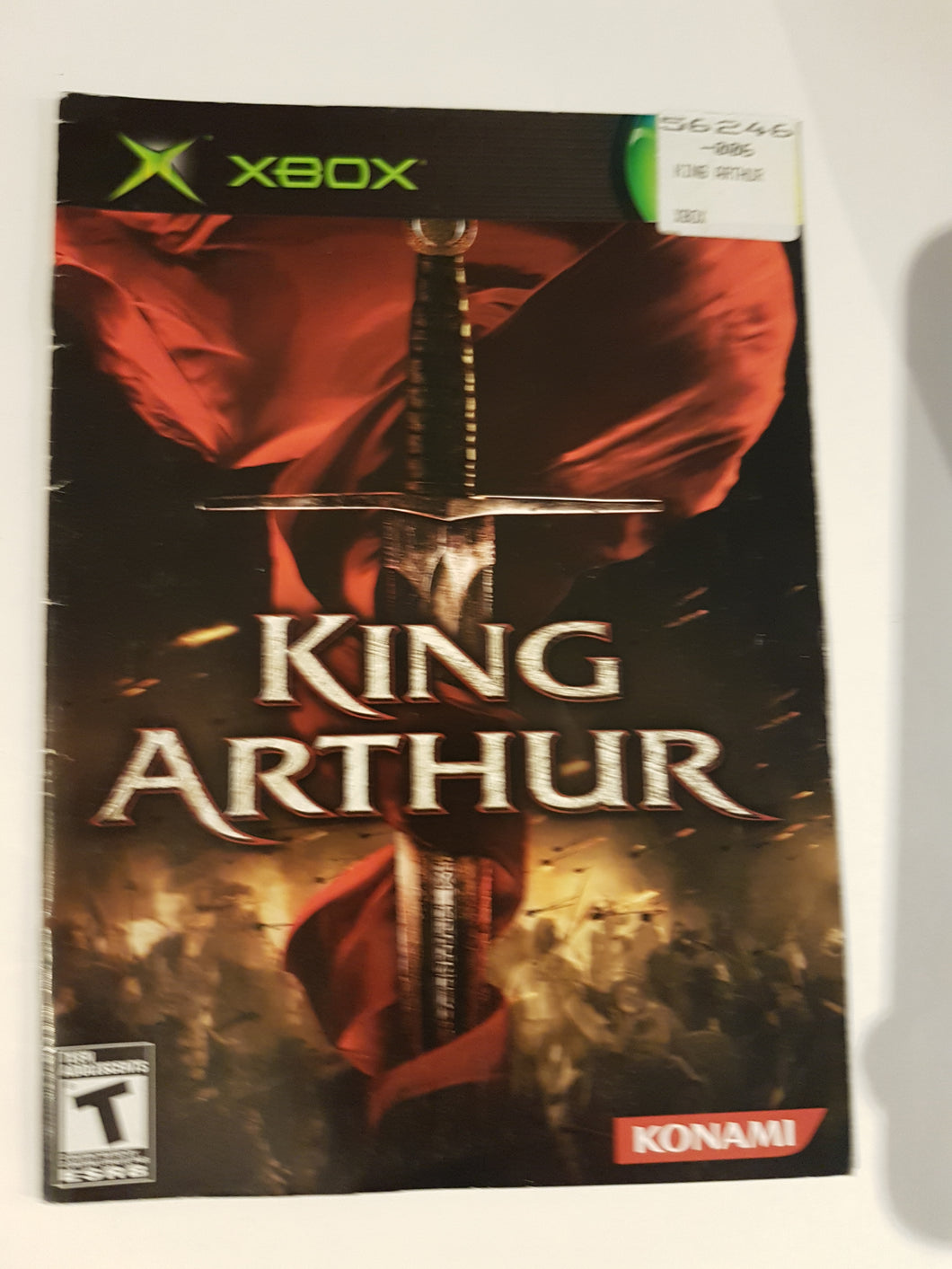 King Arthur [manual] - Microsoft Xbox