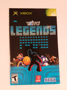 Taito Legends [manuel] - Microsoft Xbox