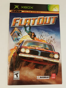 Flatout [manual] - Microsoft Xbox