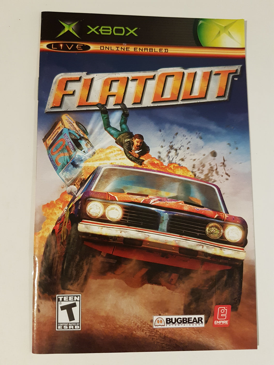 Flatout [manuel] - Microsoft Xbox