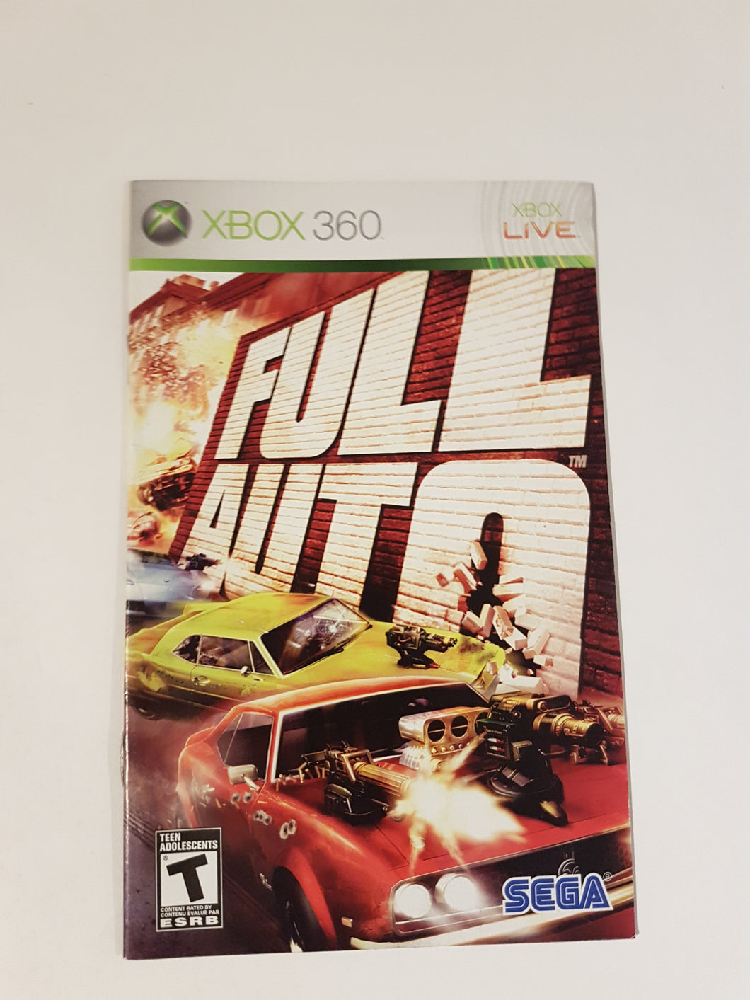 Full Auto [manuel] - Microsoft Xbox 360