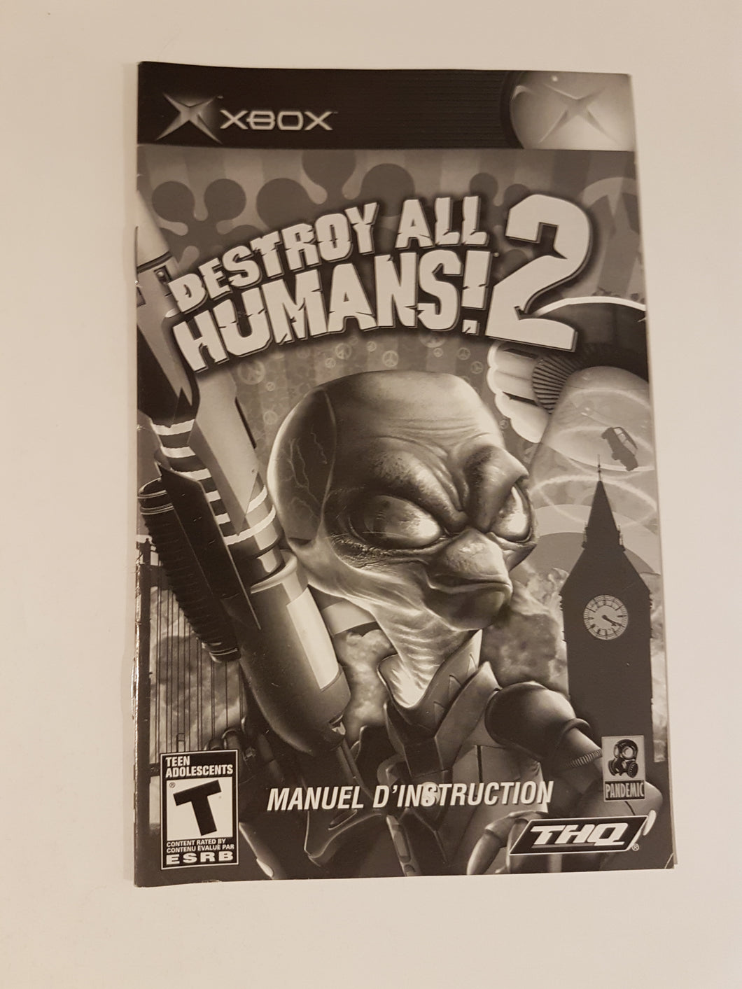 Destroy All Humans 2 [manual] - Microsoft Xbox
