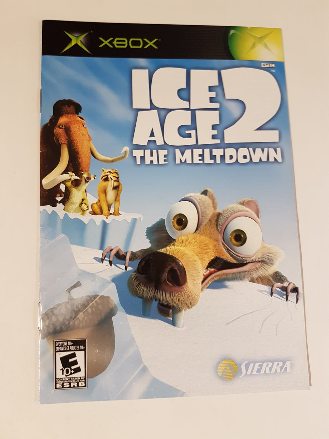 Ice Age 2 The Meltdown [manuel] - Microsoft Xbox