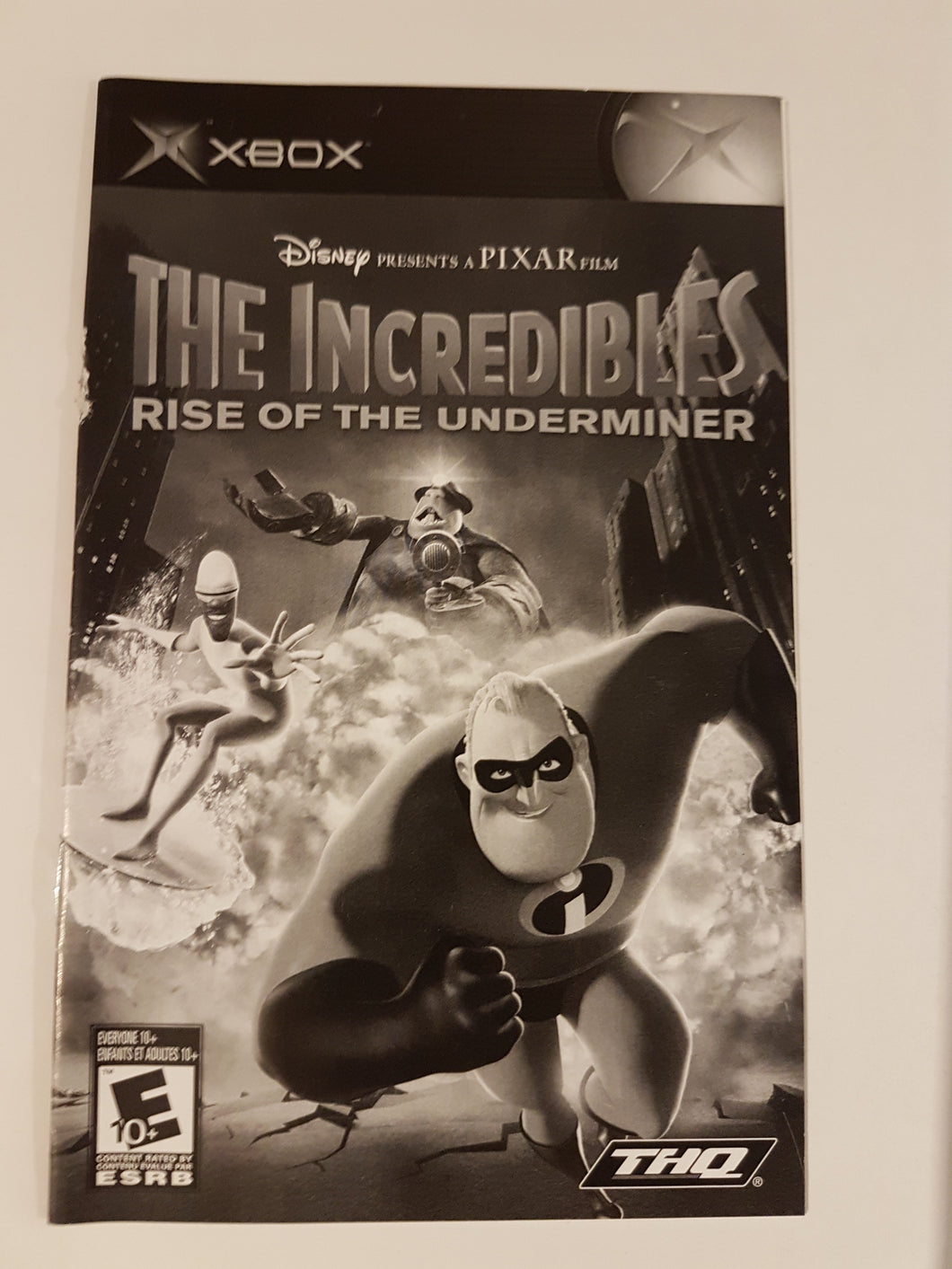 The Incredibles Rise of the Underminer [manuel] - Microsoft Xbox