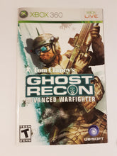 Charger l&#39;image dans la galerie, Ghost Recon Advanced Warfighter [manuel] - Microsoft Xbox 360
