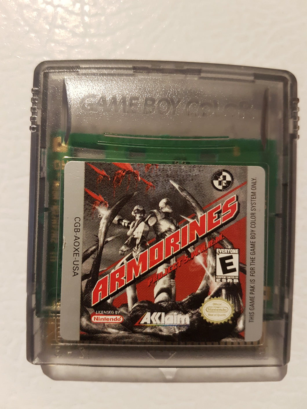 Armorines Project SWARM - Nintendo GameBoyColor