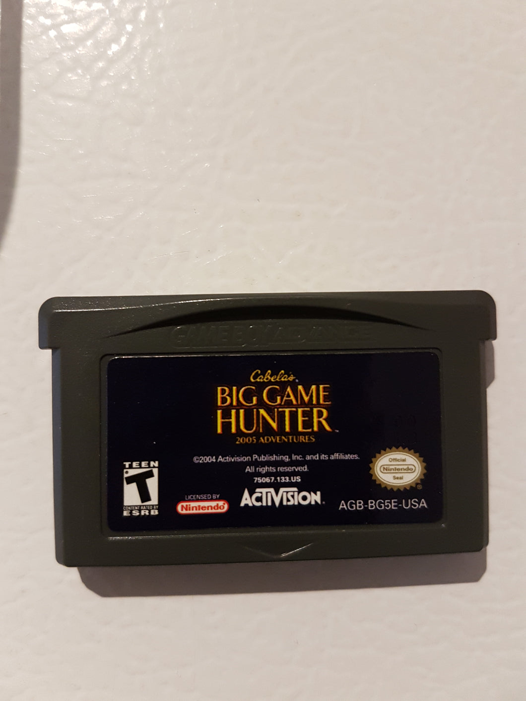 Cabela's Big Game Hunter 2005 Adventures [loose] - Nintendo GameBoy Advance | GBA