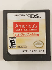 America's Test Kitchen - Let's Get Cooking [loose] - Nintendo DS