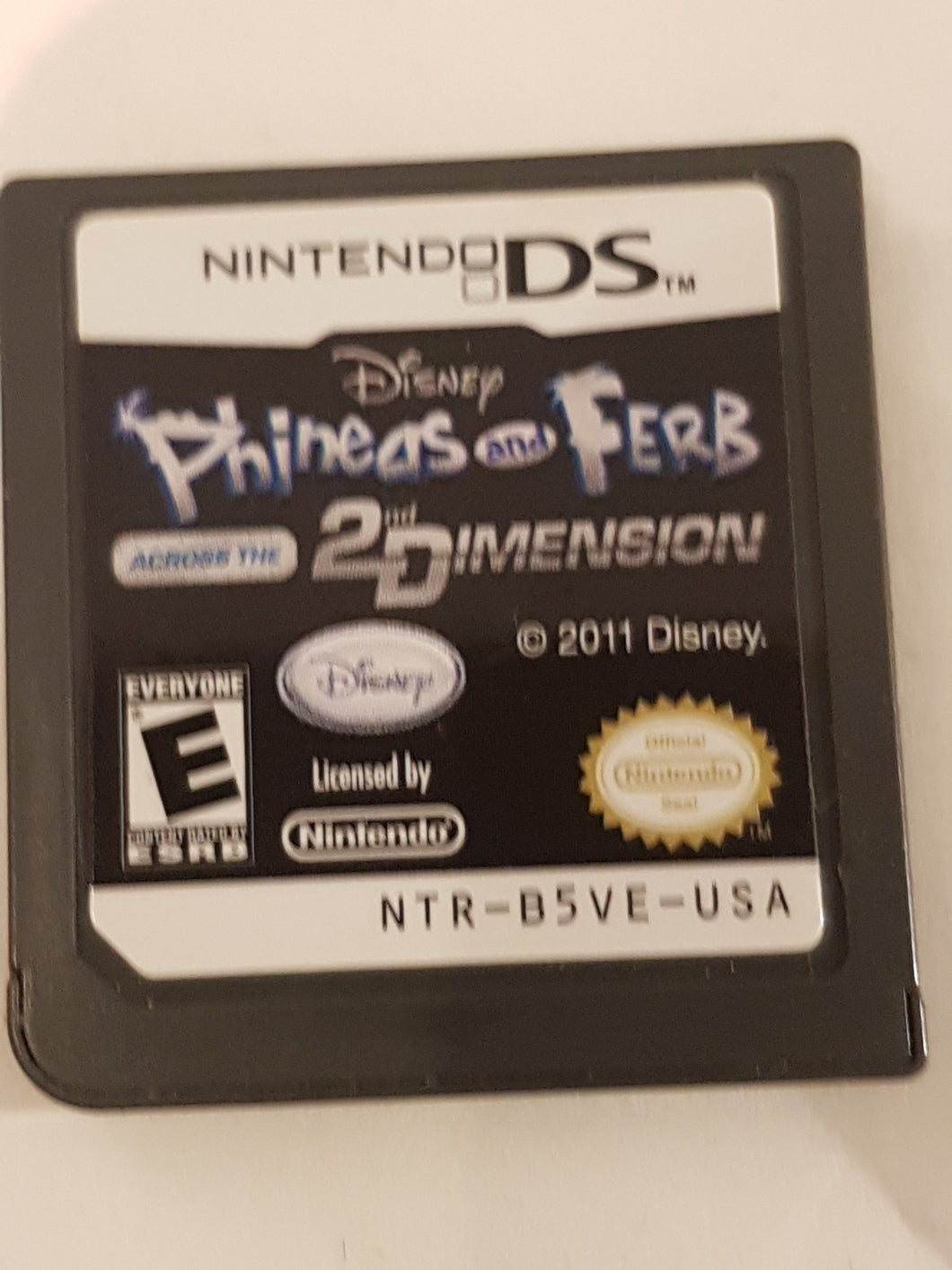 Phineas and Ferb - Across the Second Dimension [loose] - Nintendo DS