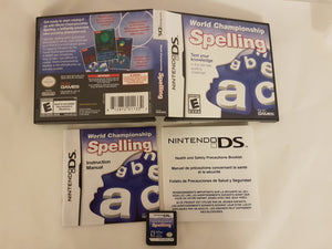 DS - World Championship Spelling [cib]