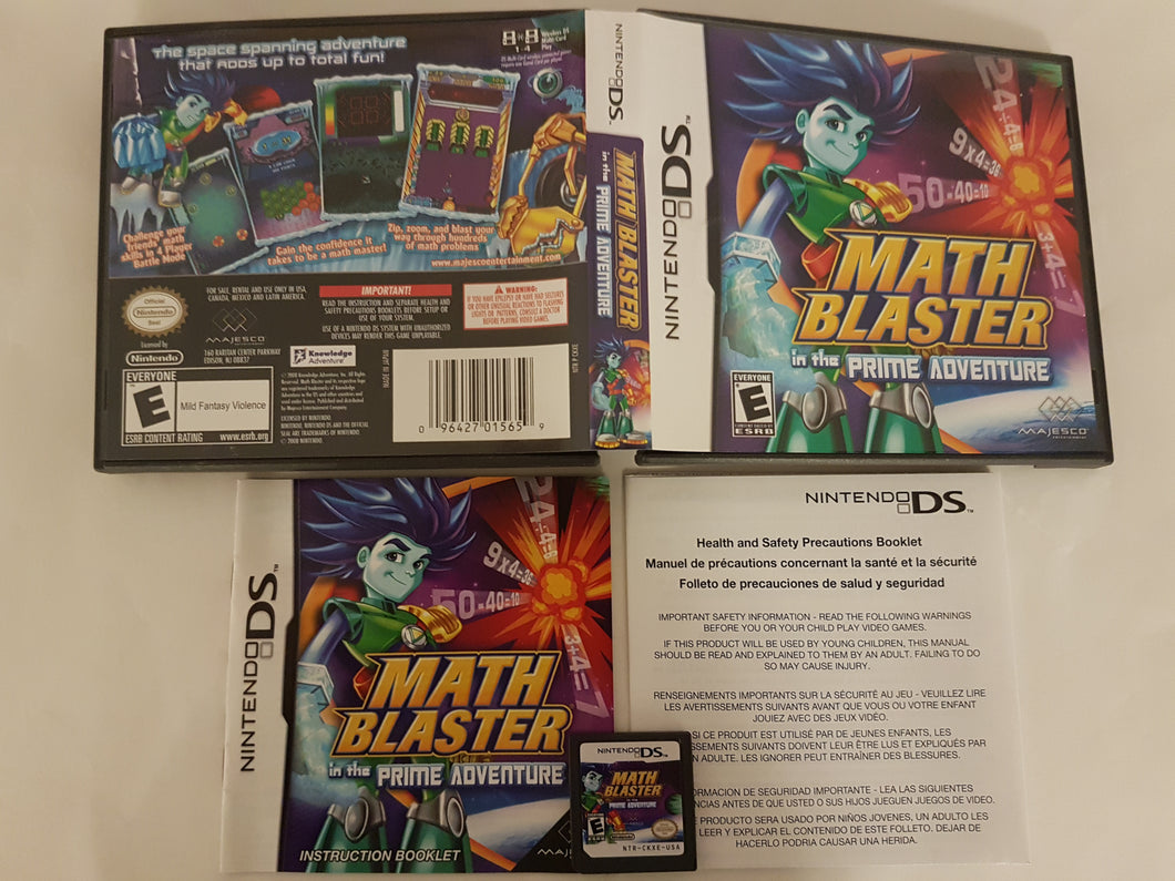 DS - Math Blaster dans l'aventure Prime [cib]