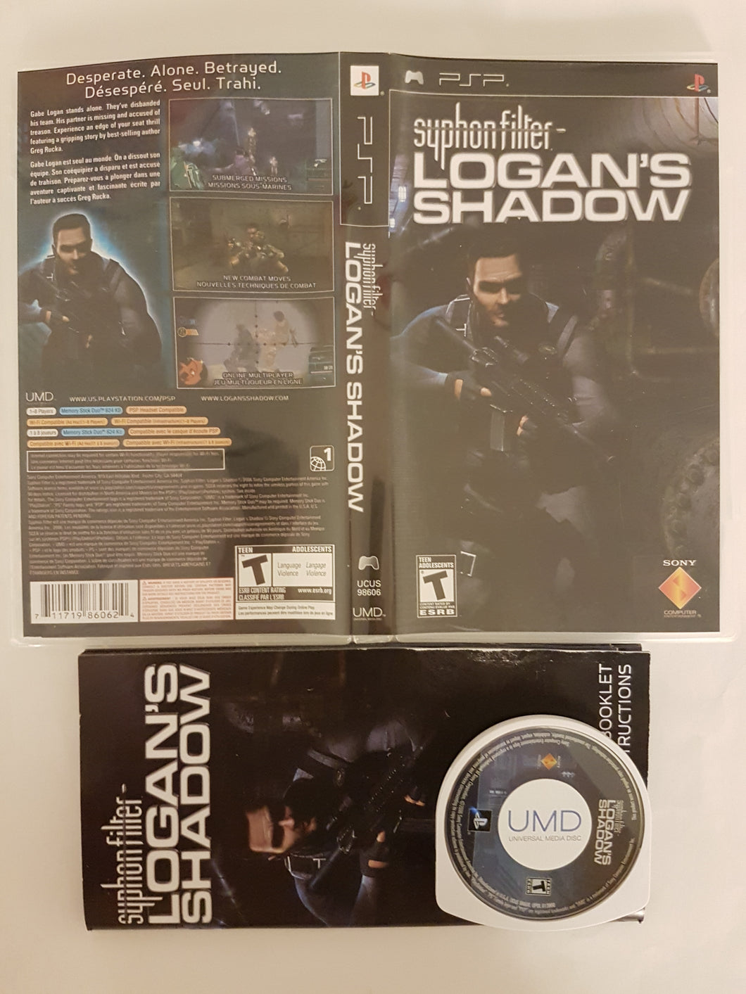 Syphon Filter - Logan's Shadow -  Sony PSP