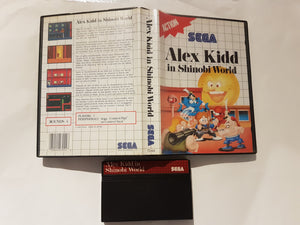 Alex Kidd in Shinobi World [cb] - Sega Master System | SMS