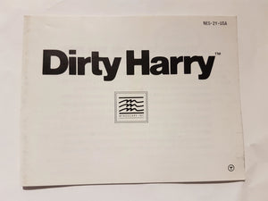 Dirty Harry [manual] - Nintendo | NES