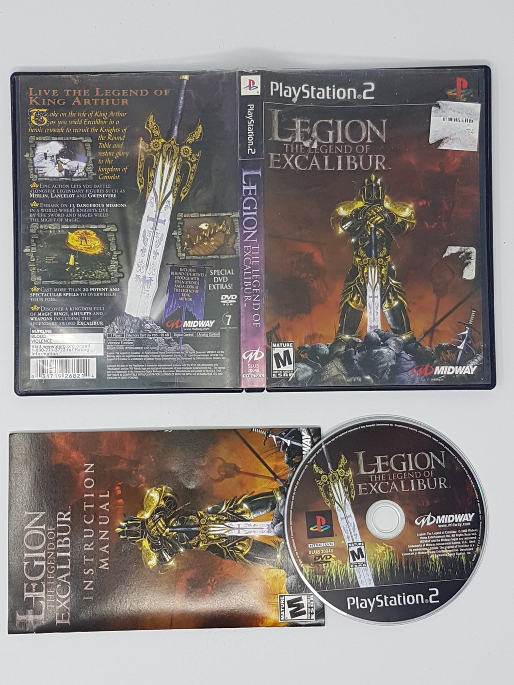 Legion Legend of Excalibur - Sony Playstation 2 | PS2