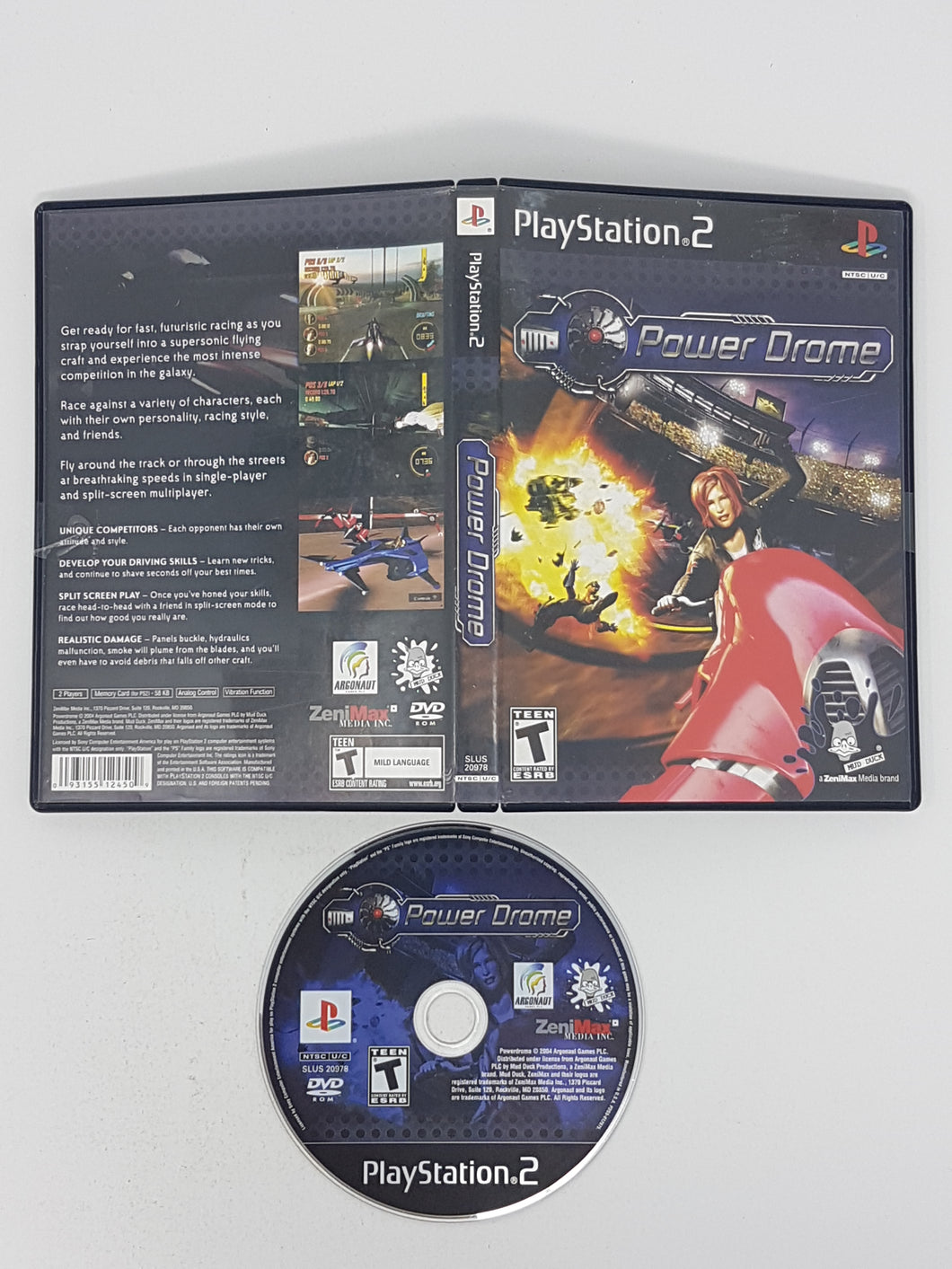 Power Drome [cb] - Sony Playstation 2 | PS2