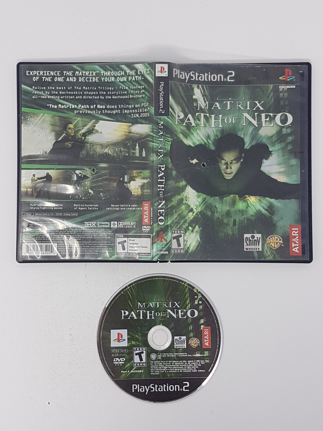 The Matrix Path of Neo [cb] - Playstation | PS2