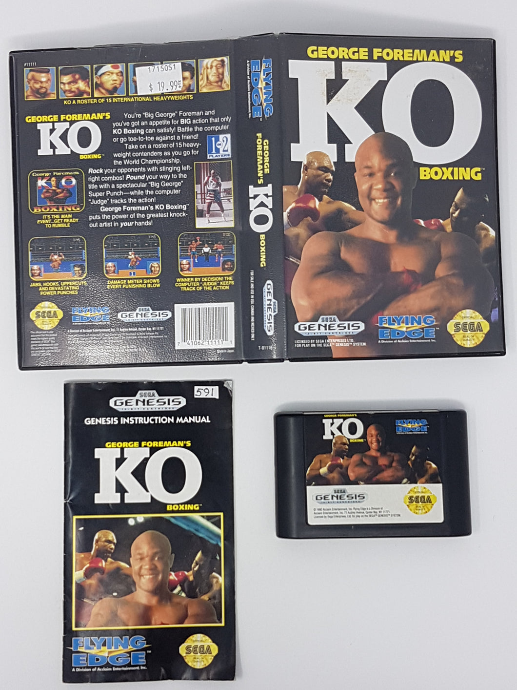 Genesis - George Foreman's KO Boxing [cib]