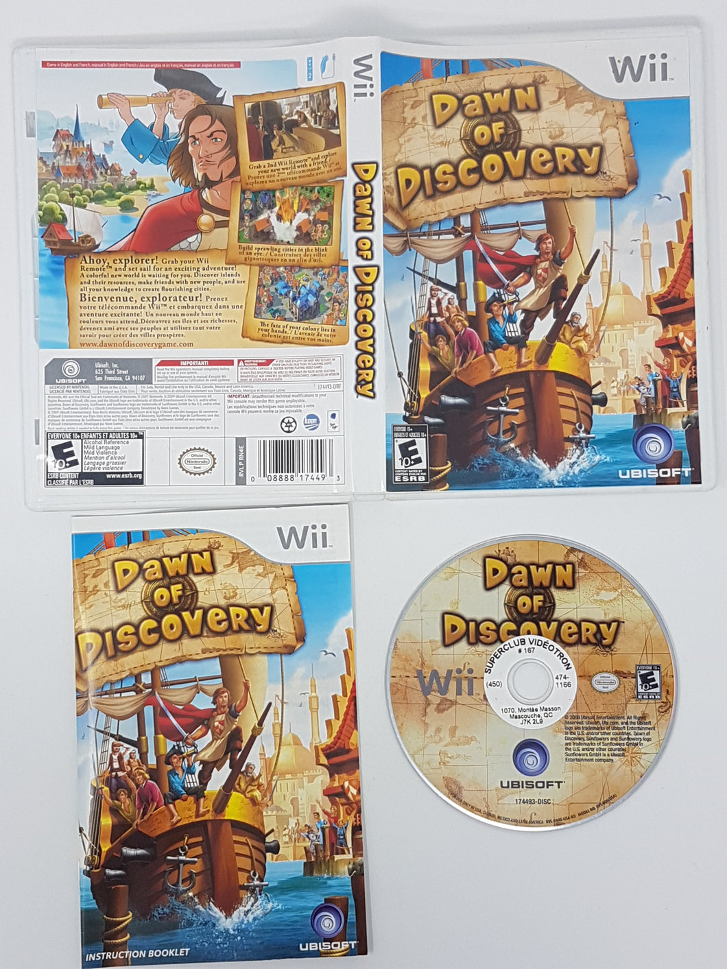 Dawn of Discovery [cib] - Nintendo Wii