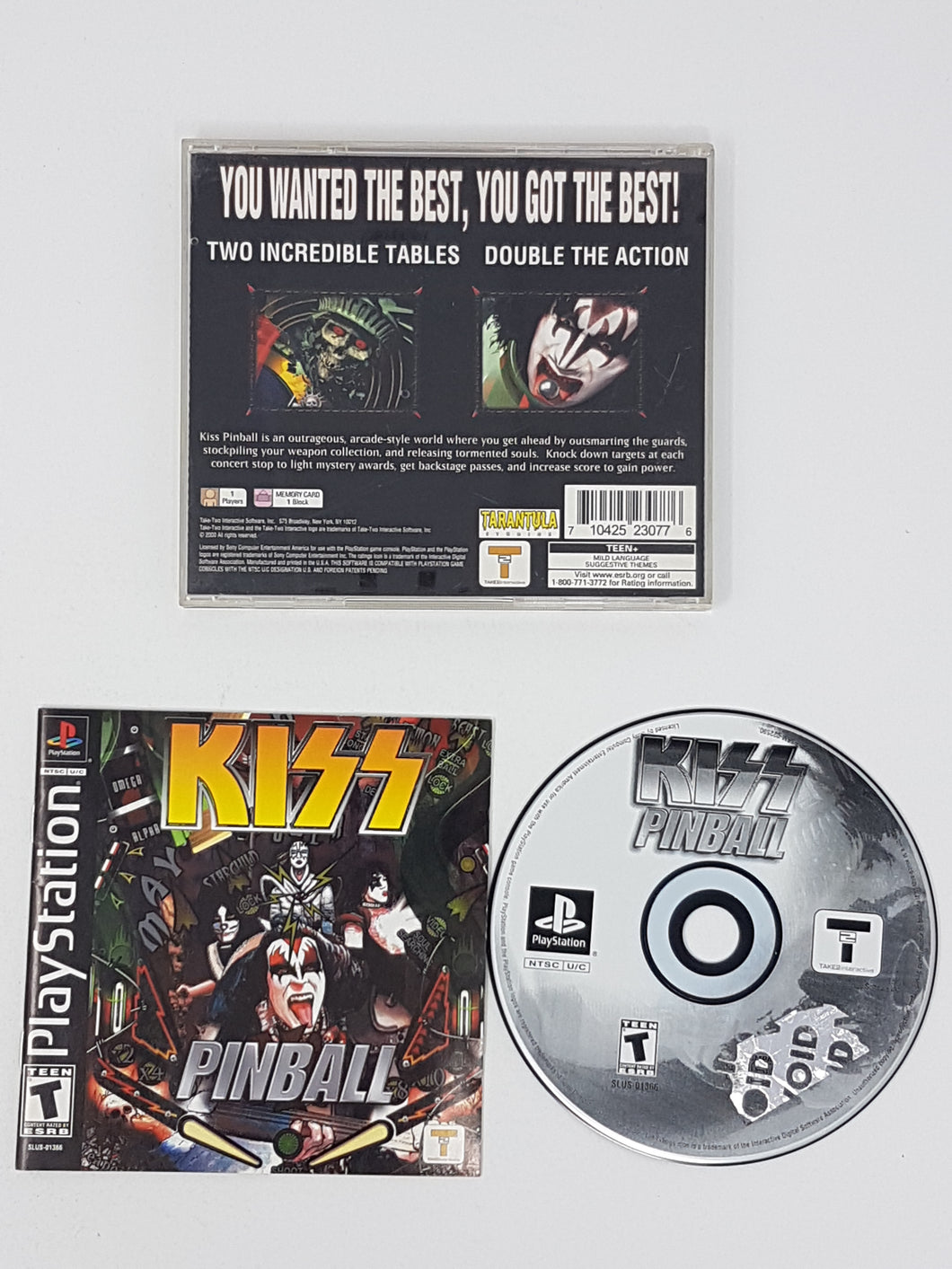 Kiss Pinball [cib] - Playstation | PS1