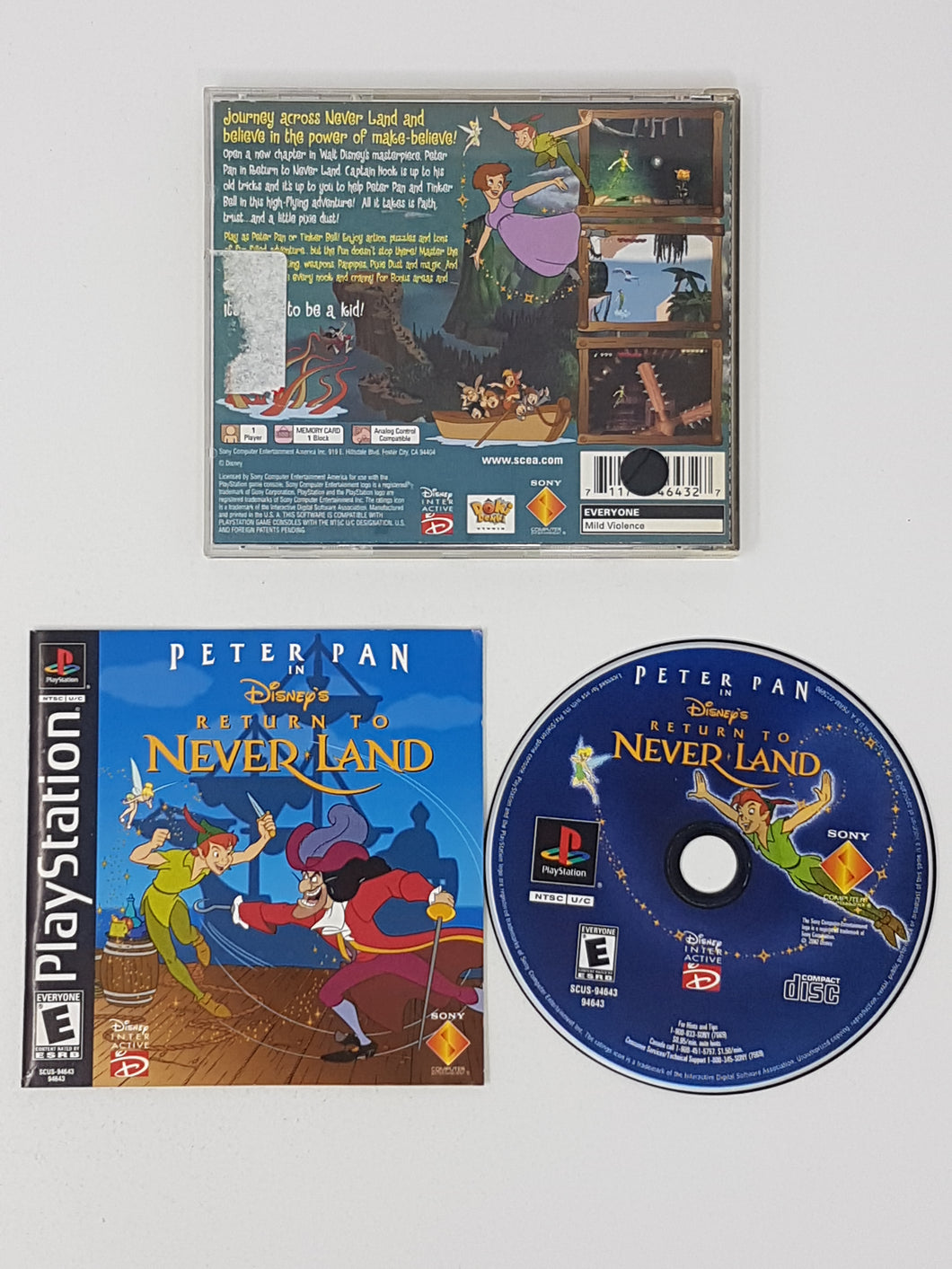 Peter Pan Return to Neverland [cib] - Playstation | PS1