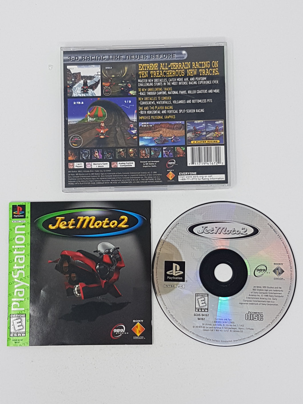 Jet Moto 2 [Greatest Hits] - Sony Playstation 1 | PS1