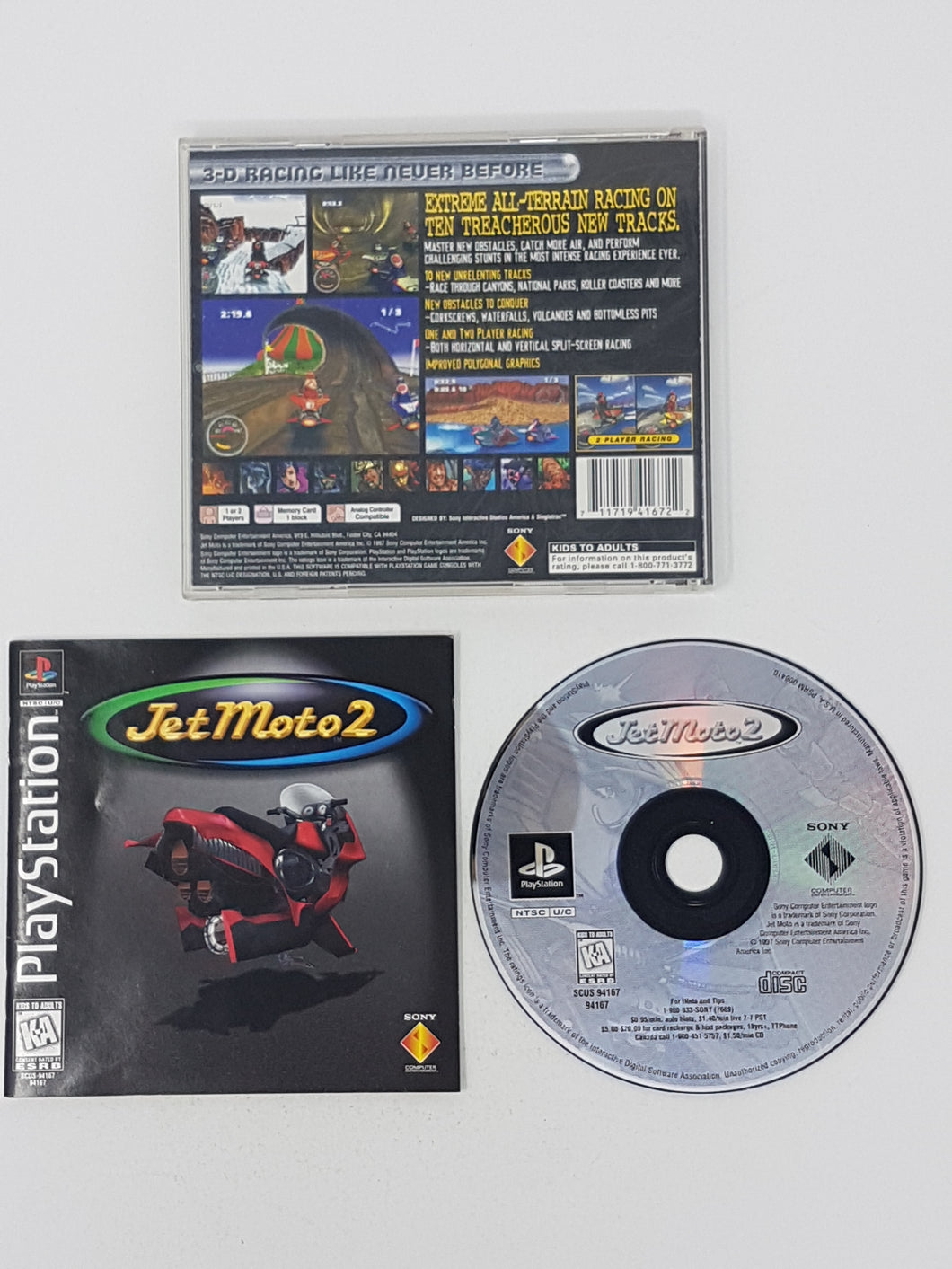 Jet Moto 2 [cib] - Playstation | PS1