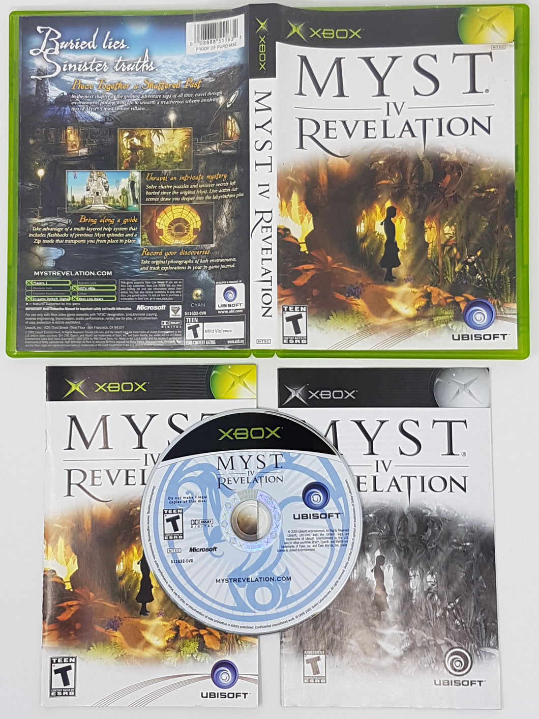 Myst IV Revelation - Microsoft Xbox