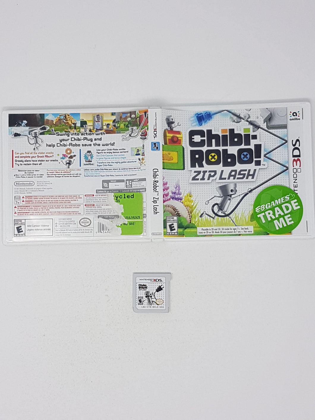 Chibi-Robo Zip Lash [cb] - Nintendo 3DS