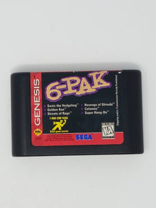 6-Pak - Sega Genesis