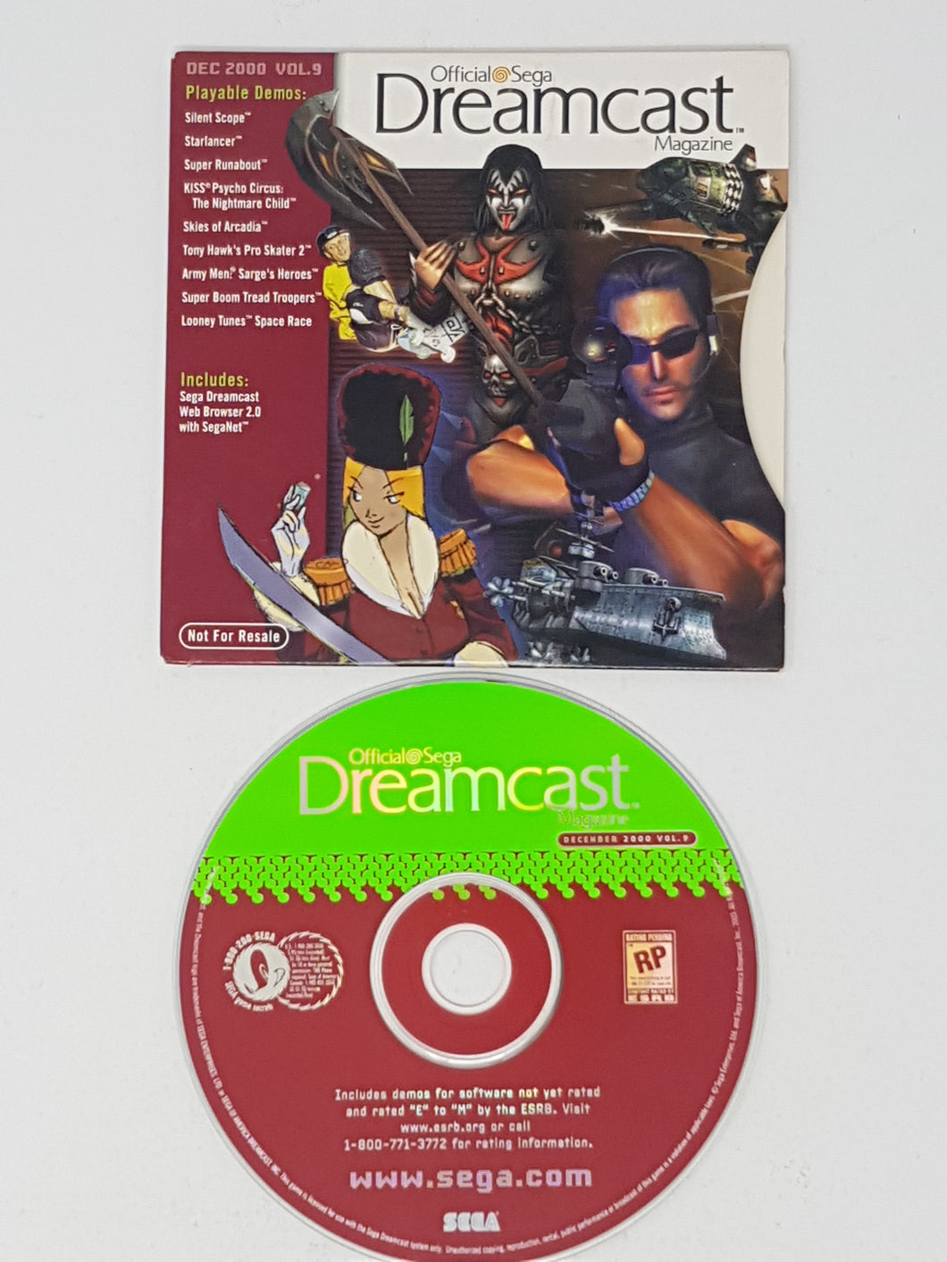 Demo Dec 2000 Vol.9  - Sega Dreamcast