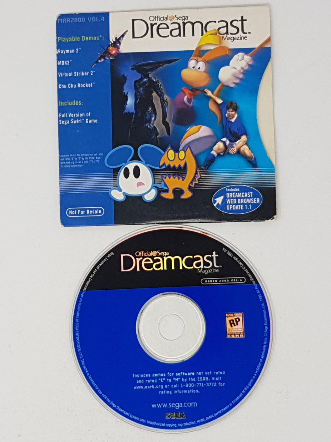 Demo Mar 2000 Vol.4 [cb] - Sega Dreamcast