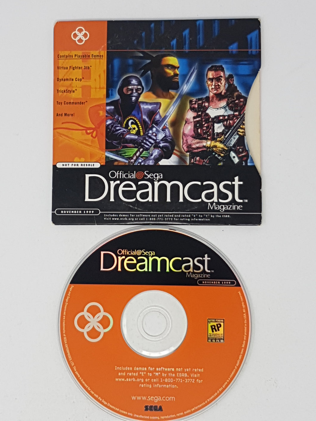 Demo November 1999 [cb] - Sega Dreamcast
