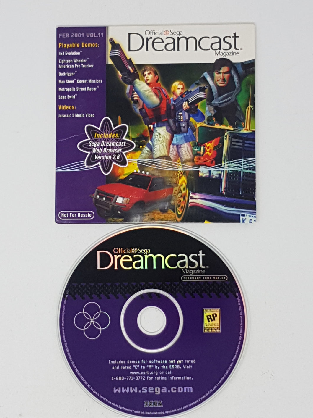 Demo Feb 2001 Vol.11 [cb] - Sega Dreamcast