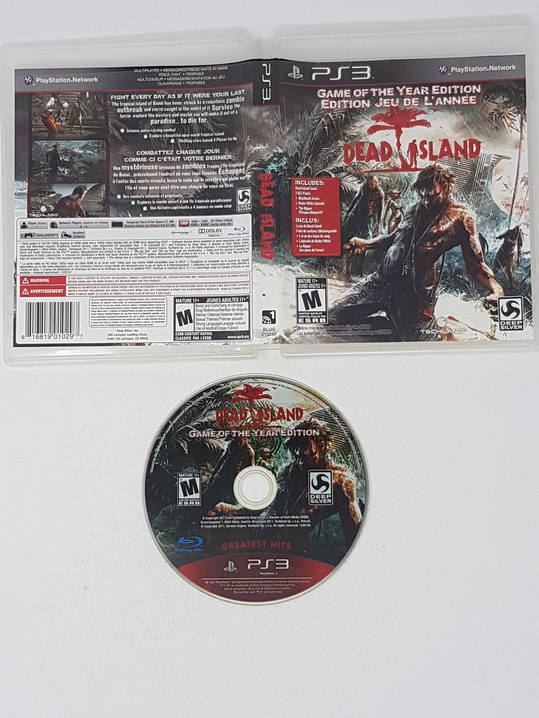 Dead Island [Jeu de l'année] [cb] - Sony Playstation 3 | PS3