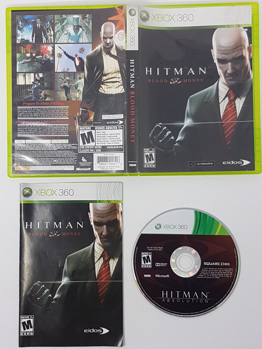 Hitman Blood Money [cib] - Microsoft Xbox 360