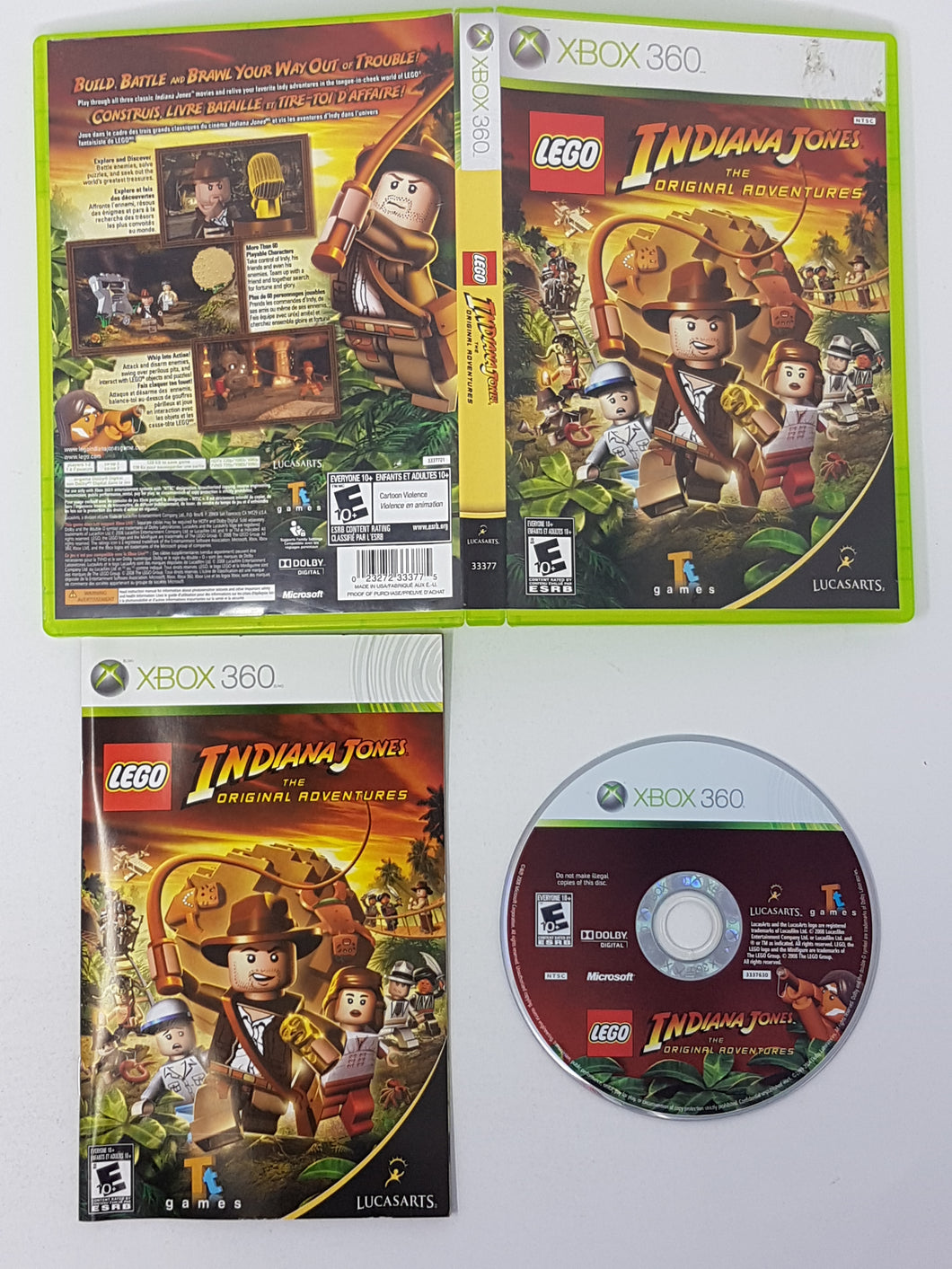 LEGO Indiana Jones The Original Adventures [cib] - Microsoft Xbox360