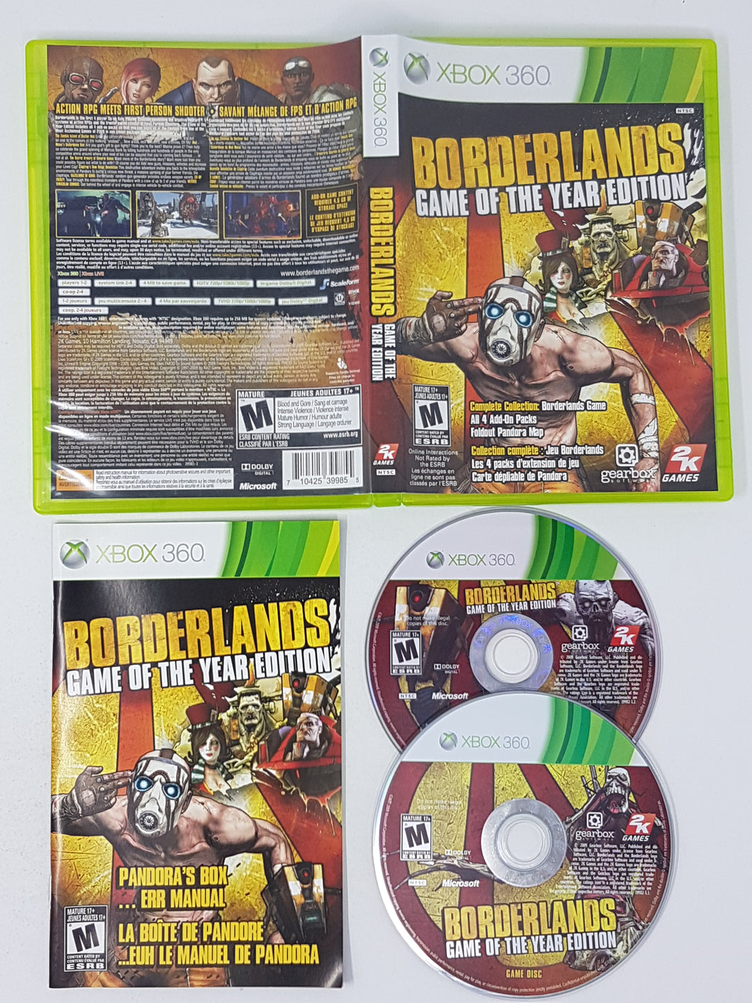 Borderlands [Jeu de l'année] - Microsoft Xbox 360