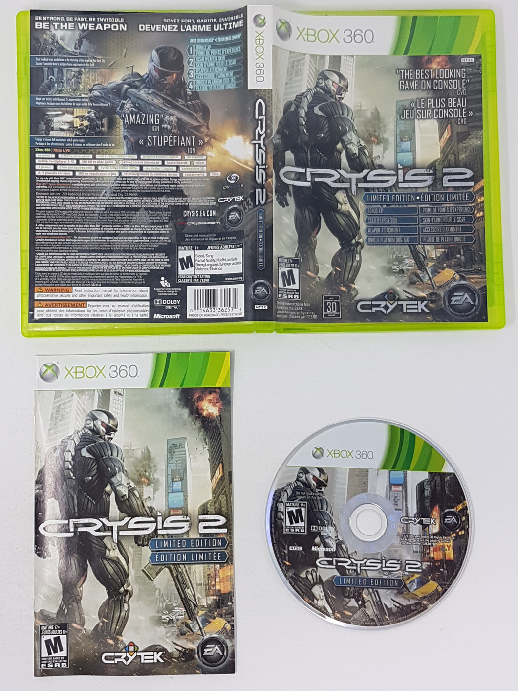 Crysis 2 - Limited Edition - Microsoft Xbox 360