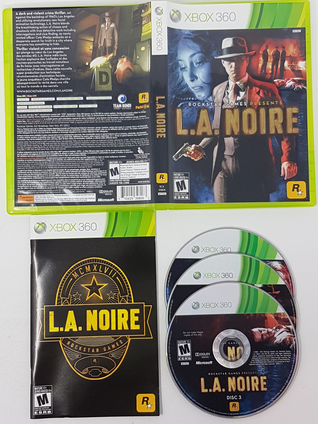 Xbox360 L.A. Noire