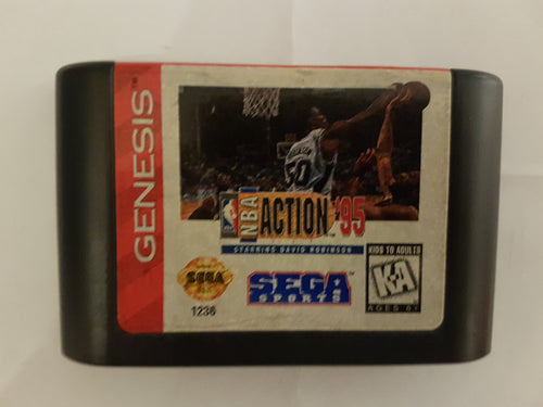 NBA Action '95 starring David Robinson - Sega Genesis