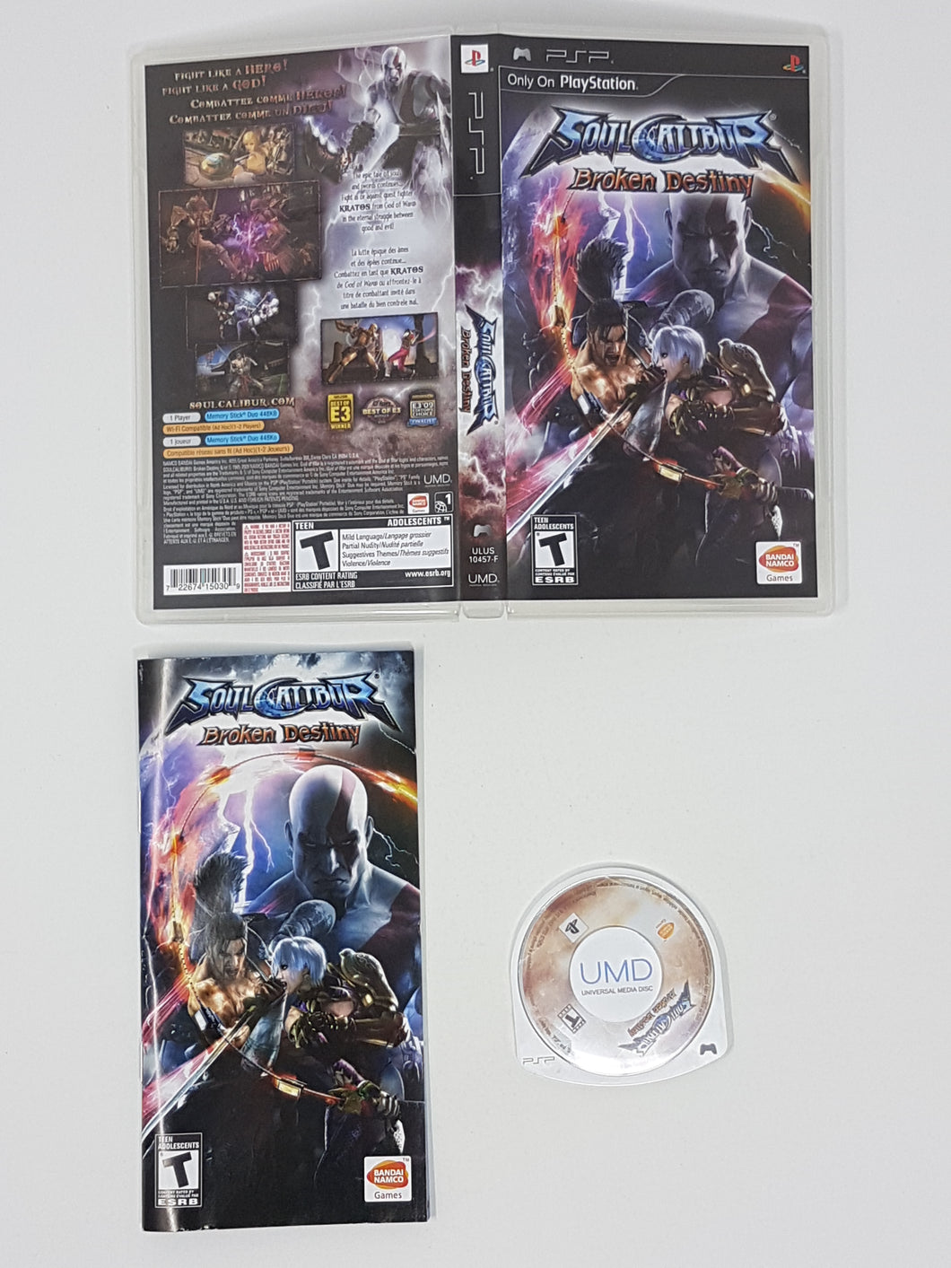 Soul Calibur - Broken Destiny [cib] - Sony PSP
