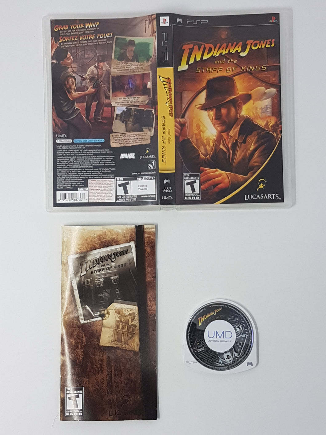 Indiana Jones and the Staff of Kings - Sony PSP