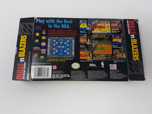 Bulls Vs Blazers and the NBA Playoffs [boîte] - Super Nintendo | SNES