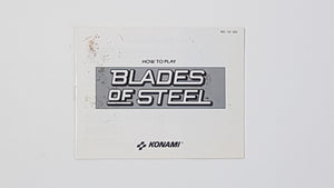 Blades of Steel [manuel] - Nintendo | NES