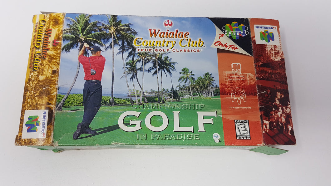 Waialae Country Club [box] - Nintendo 64 | N64