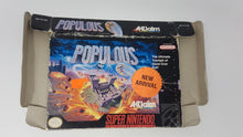 Charger l'image dans la galerie, Populous [boîte] - Super Nintendo | SNES
